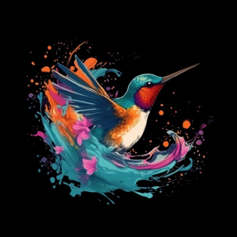 Multicolor mockingjay