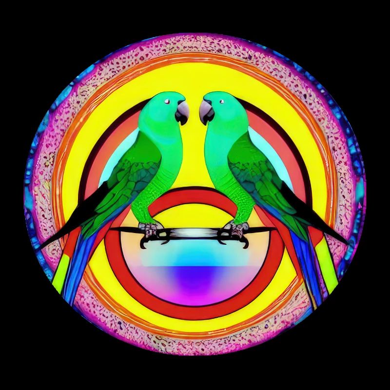 Beautiful Bright Parrot |