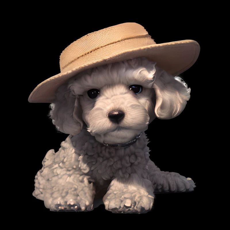 Propriétaire de chien Caniche chiot Chien chiot Caniche Chien amour de chien