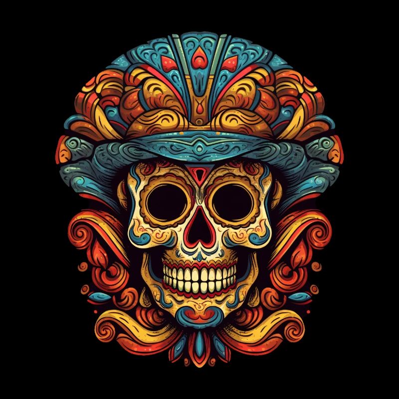 Cinco de Mayo Skull