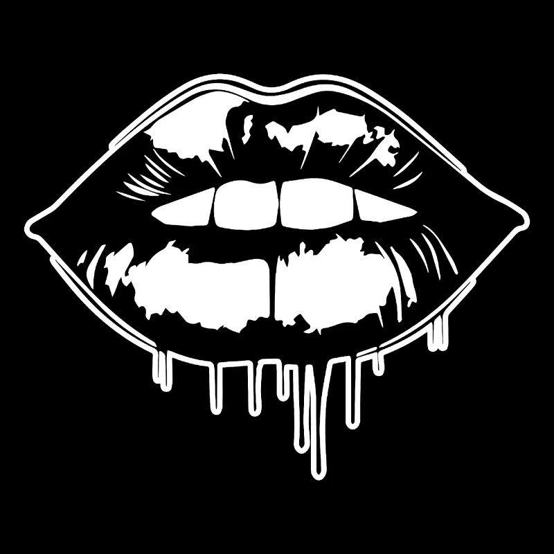 Lèvres, bouche, baisers lèvres