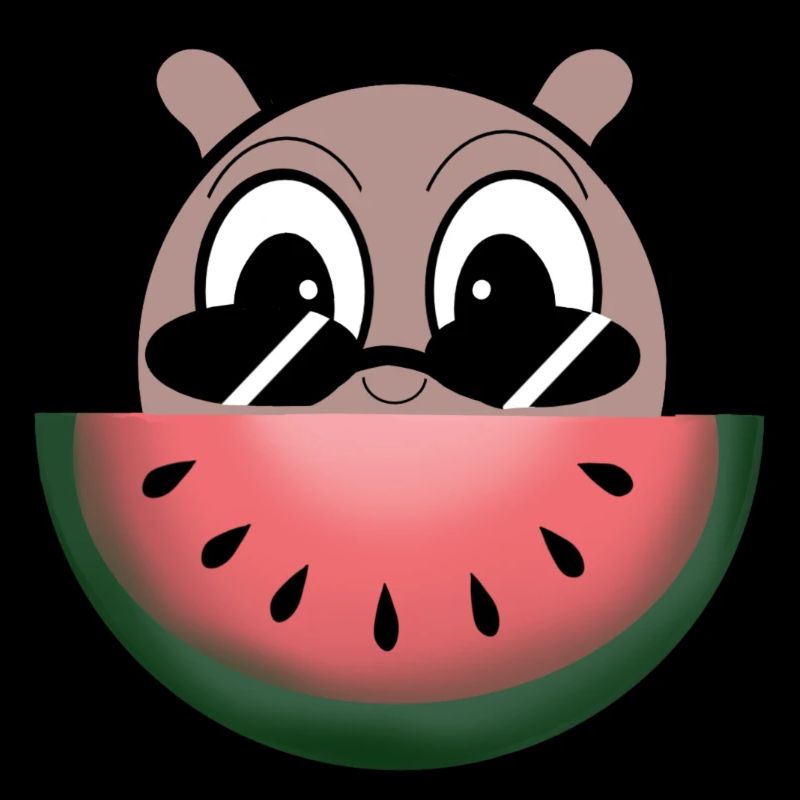 Wassermelonen-Charakter