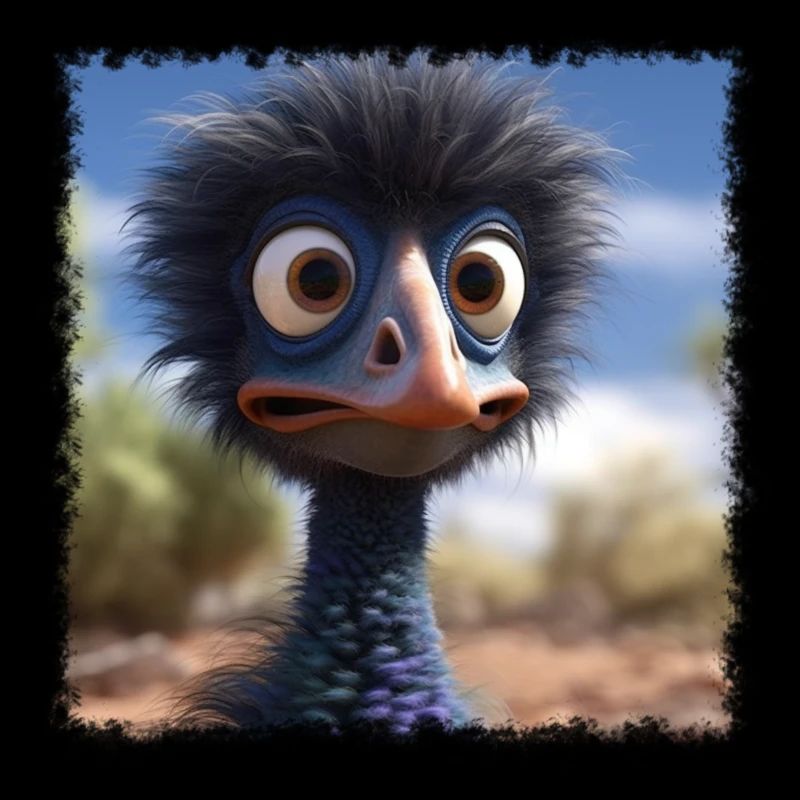 crazy emu