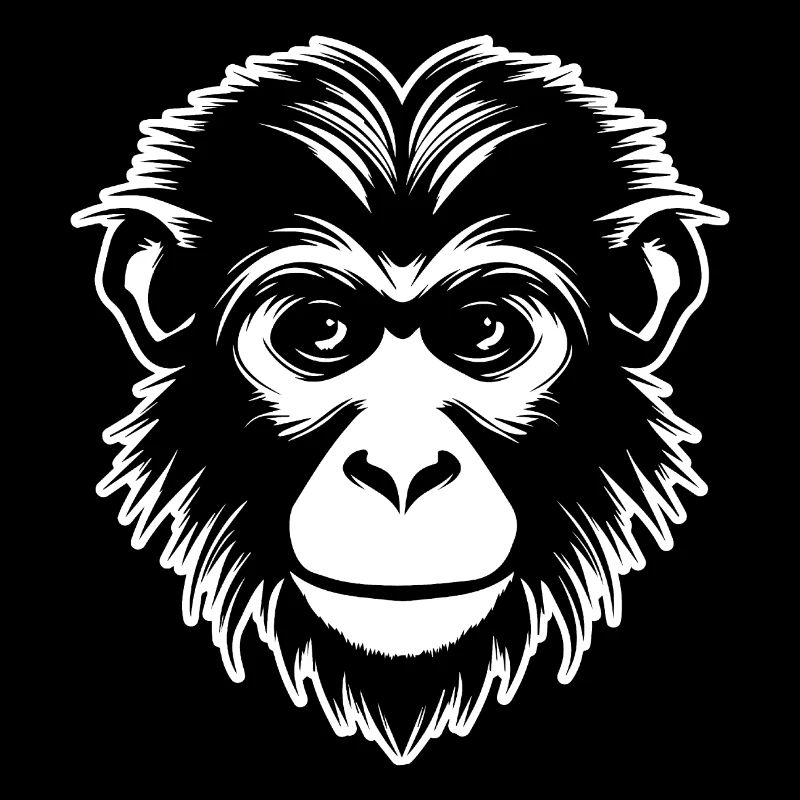 Singe Singe Visage de Singe Jungle