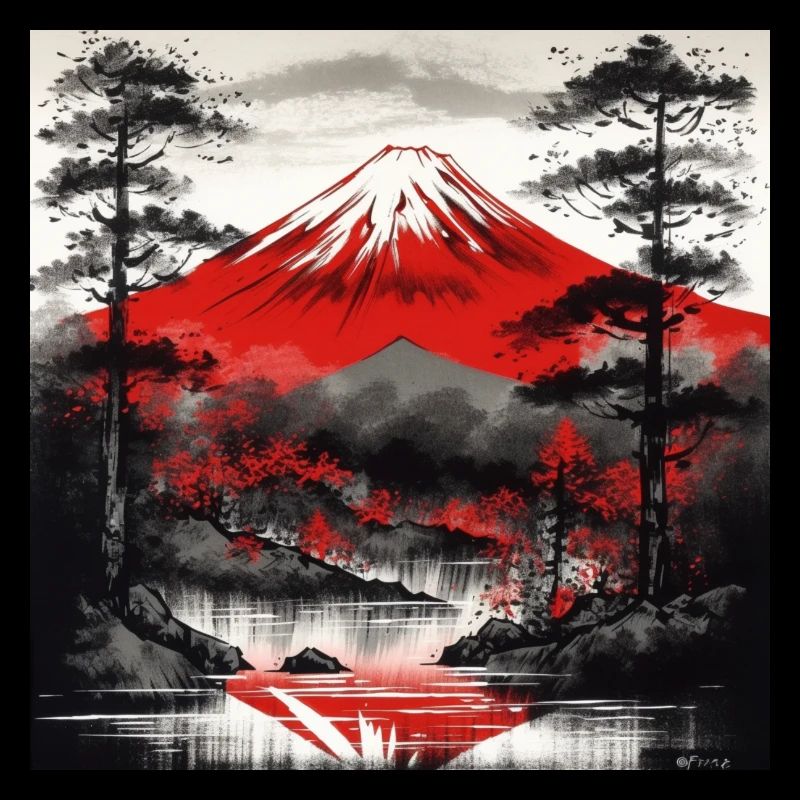 Mount Fuji and its magic