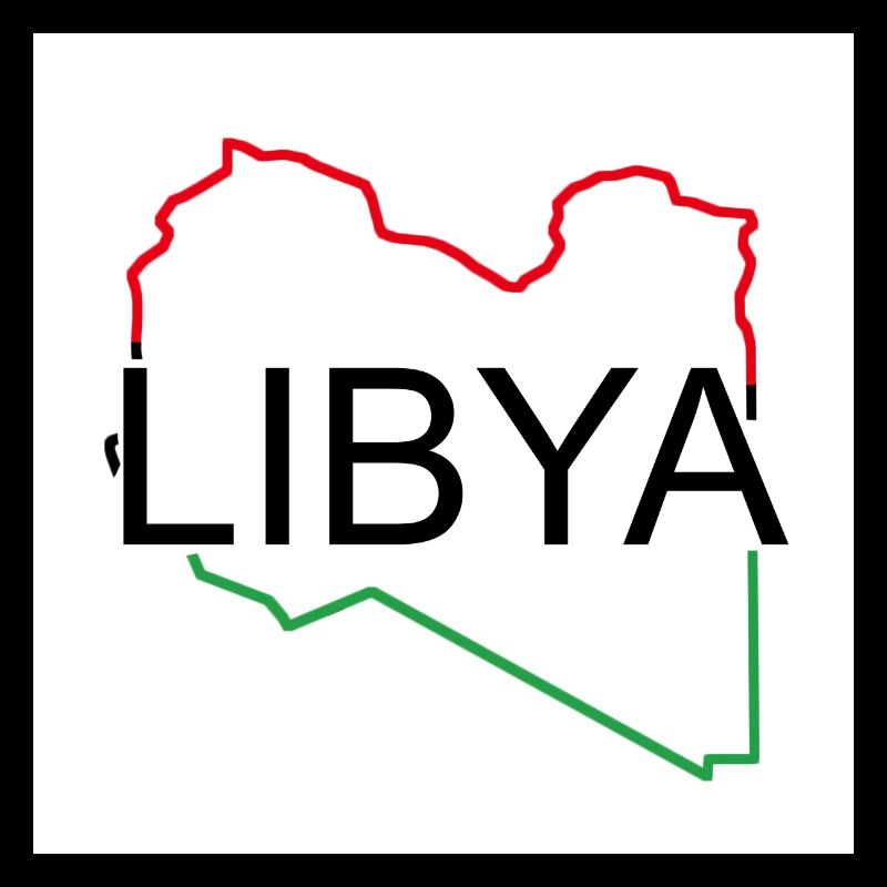 Map of Libya