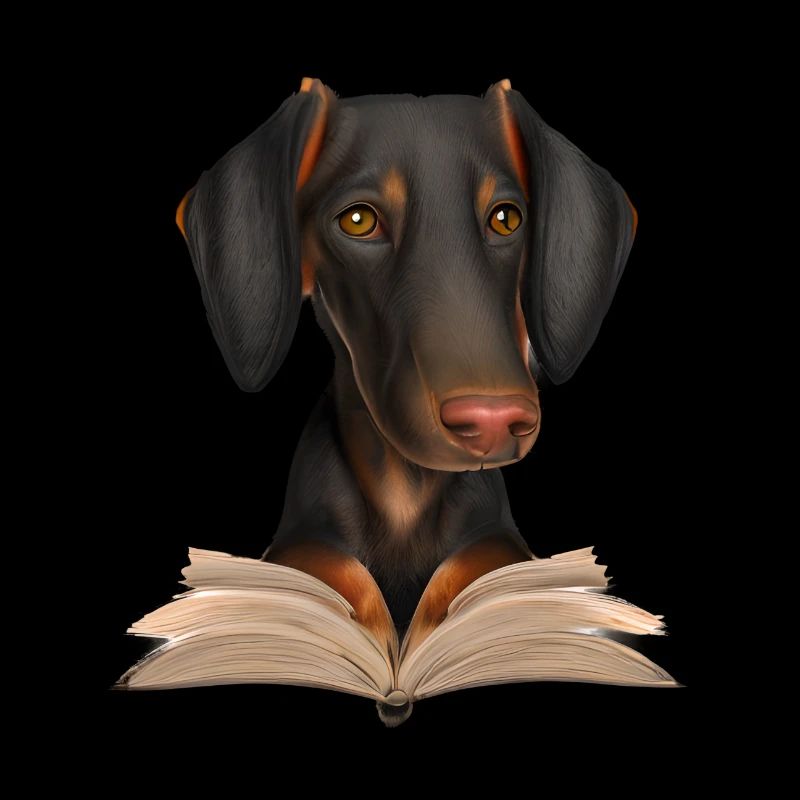 Dobermann Buch lesen Dobermannwelpe Bücher Hund