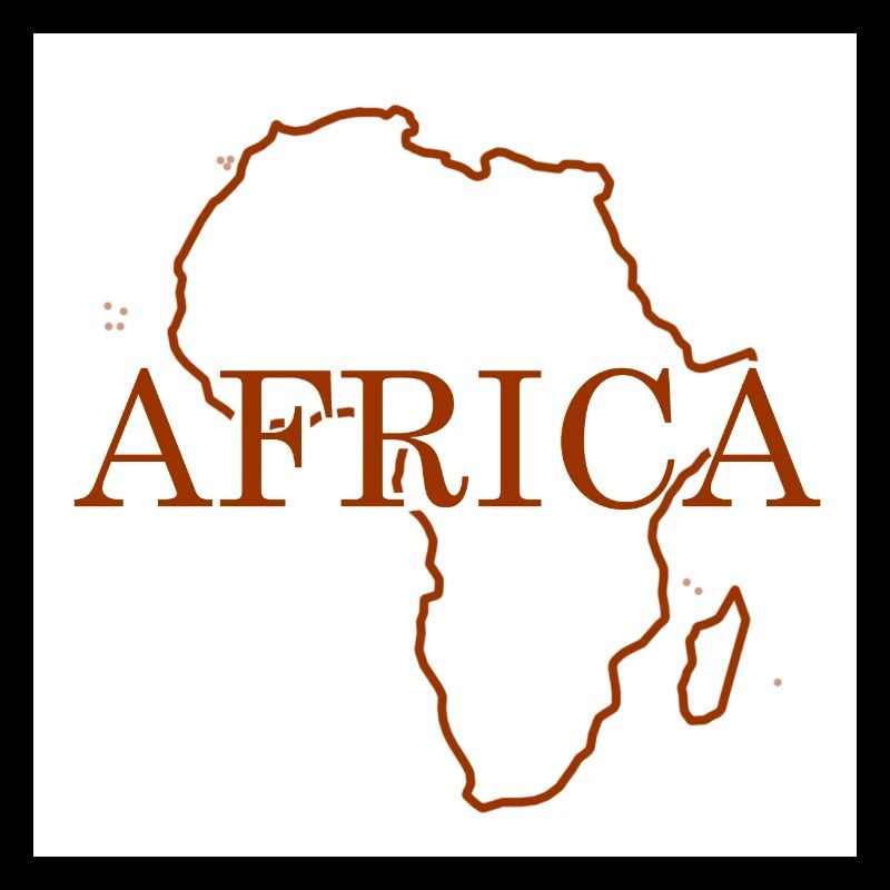 Karte von Afrika