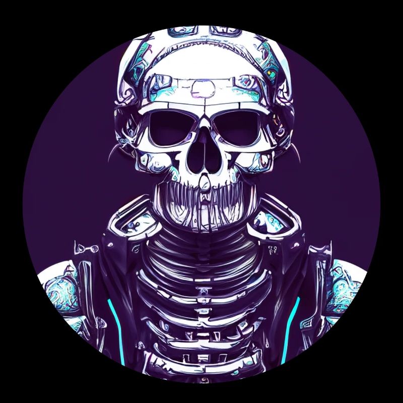 Skeleton - Abstract - Art