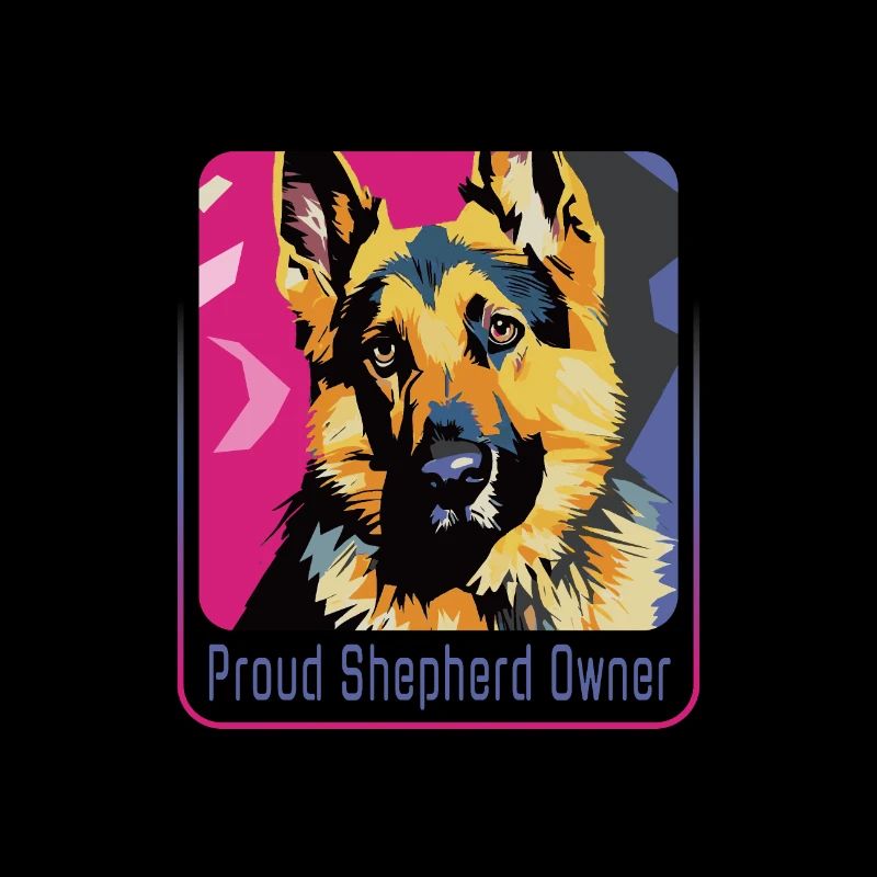 Propriétaire de berger élégant