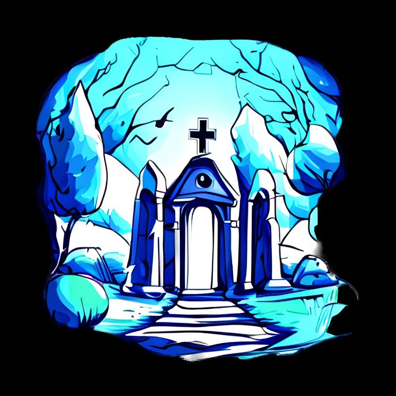 Cemetery, grave, graves, mausoleum