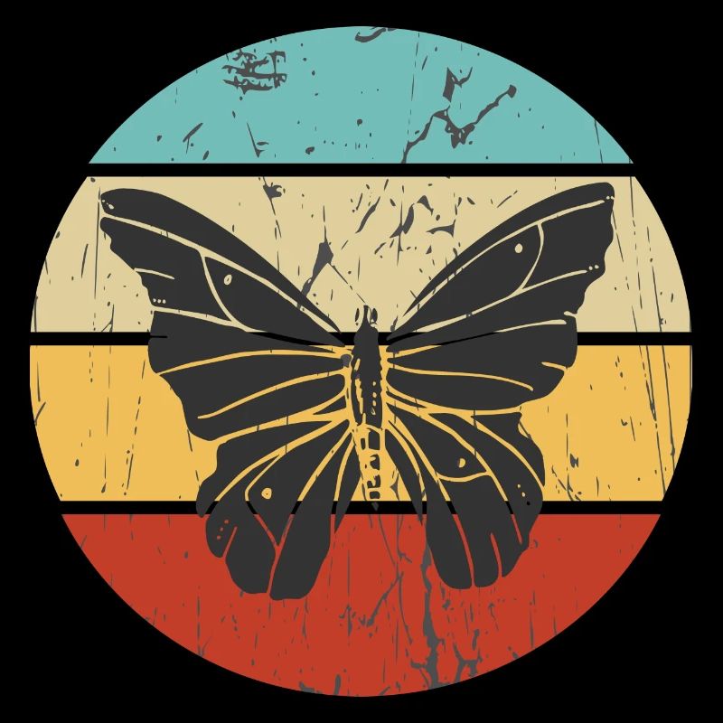 Vinntage butterfly design