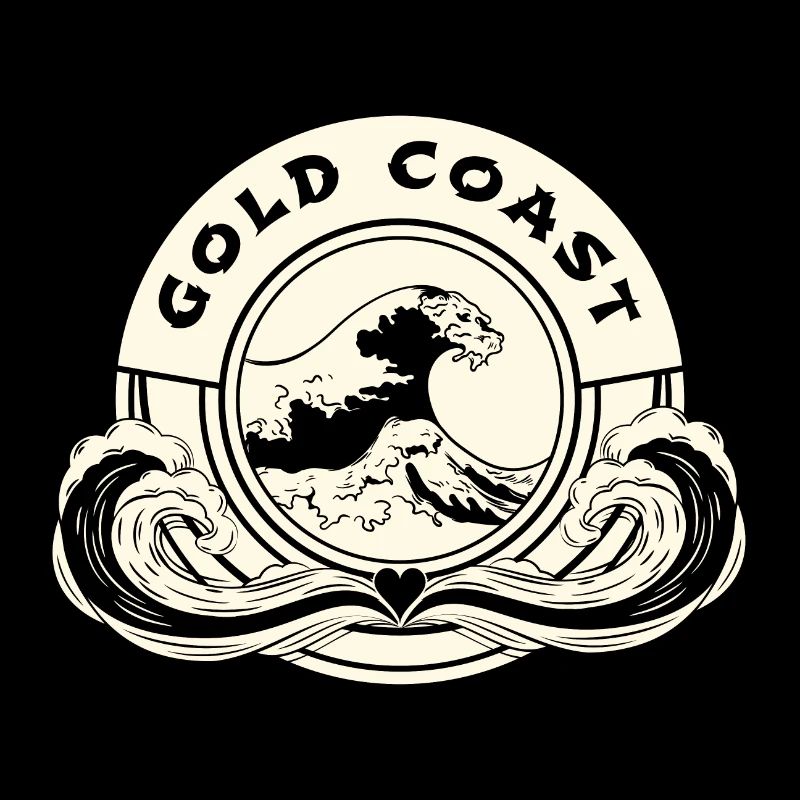 Gold Coast Australia Ocean Waves