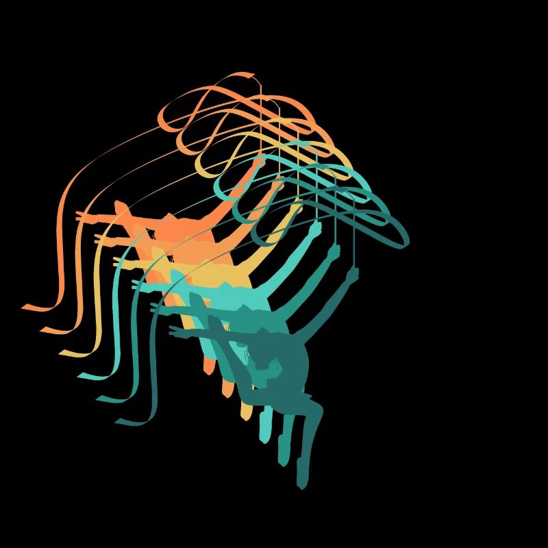 Retro Rhythmic Gymnastics