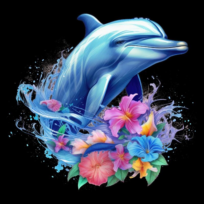 Dolphin, Dolphin, Sea, South Seas, Summer, Ocean, Dolphin