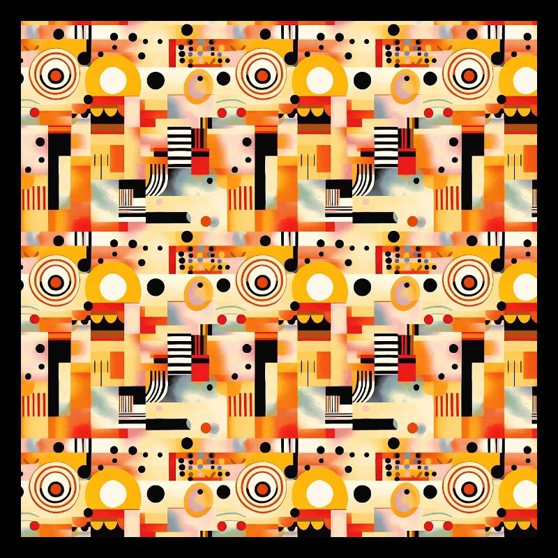 Formes abstraites sans couture Lignes Art moderne