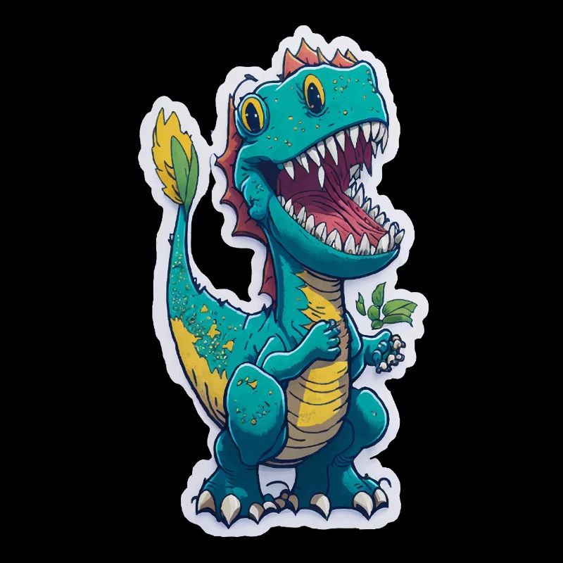 Dinosaures drôle cool