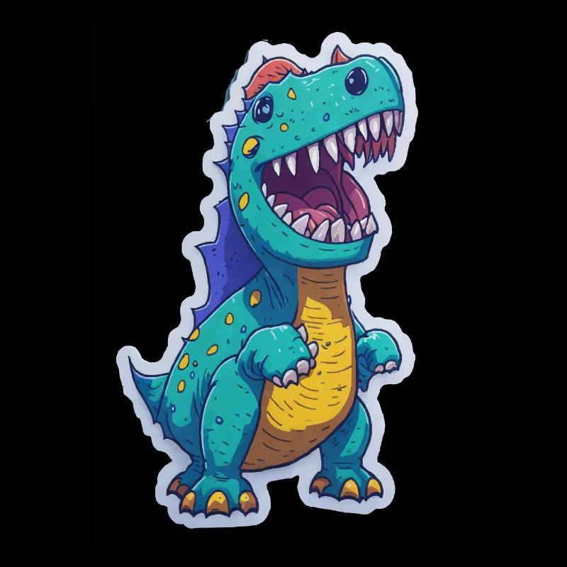 Dinosaurier lustig cool