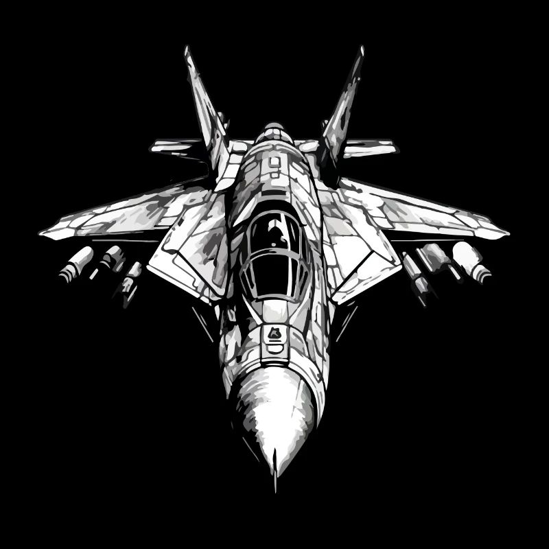 Flamboyant eagle plane