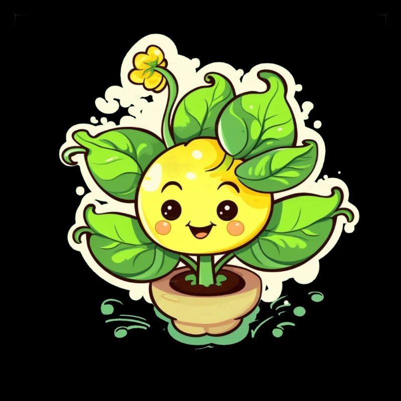 Marque de commerce Cute Plant