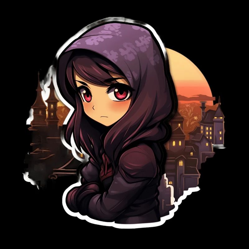 Cute Assassin Blending In