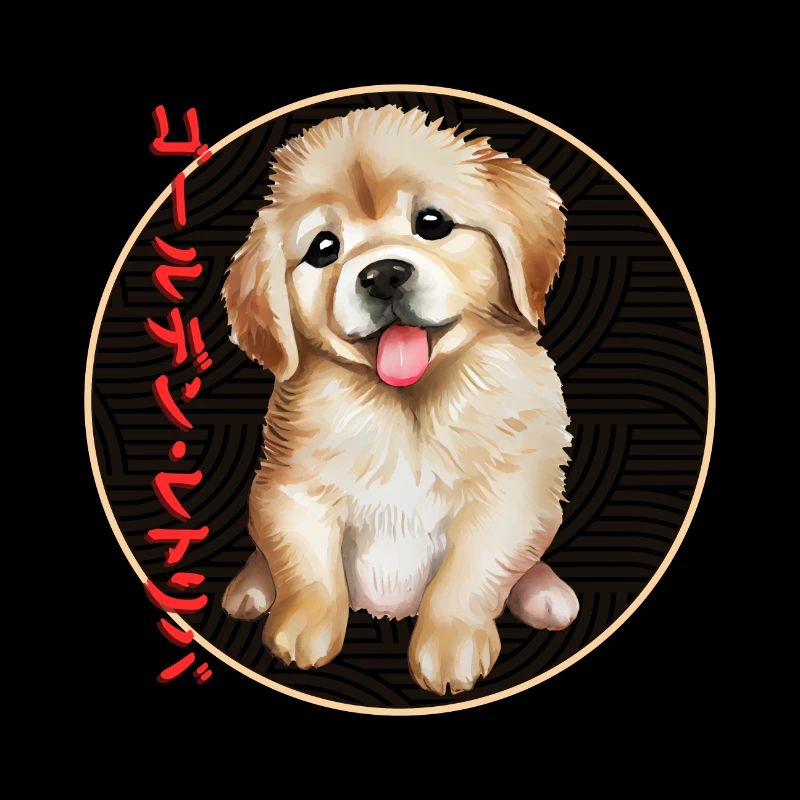 Chiot Golden Retriever japonais
