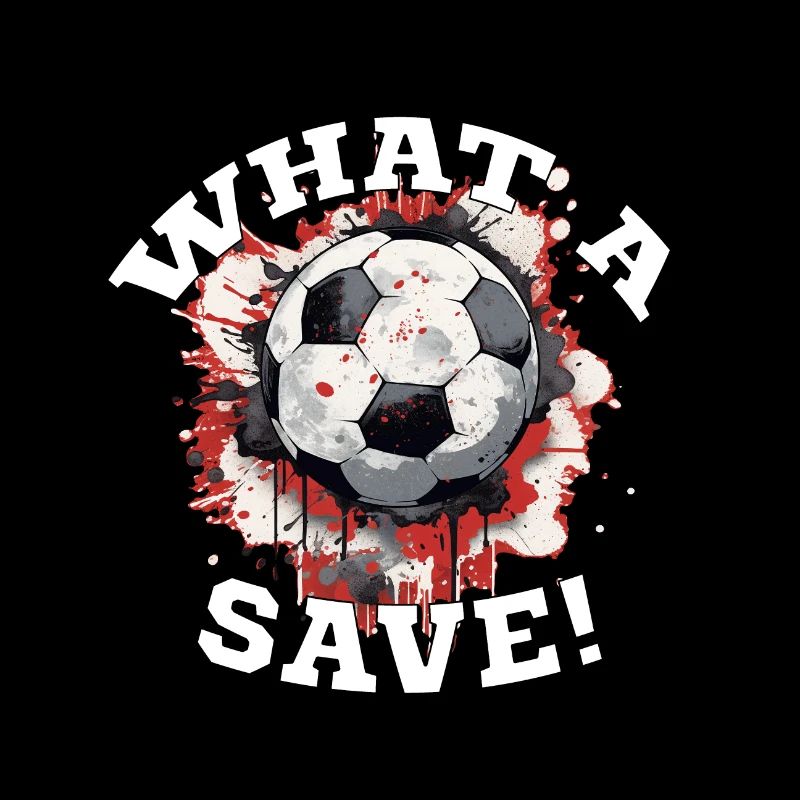 Fußball ball - What a Save!