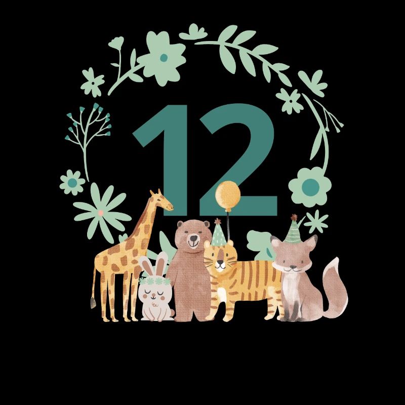 12th Anniversary - Twelfth Anniversary Animals