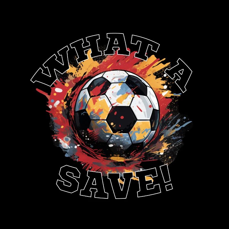 Fußball ball - What a Save!