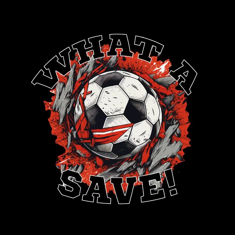 Fußball ball - What a Save!