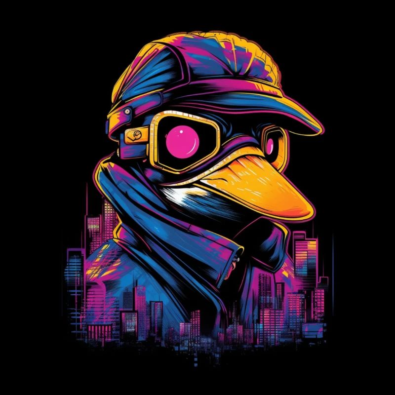 Déclaration romantique cool Chasse à l’arc de bain de canard