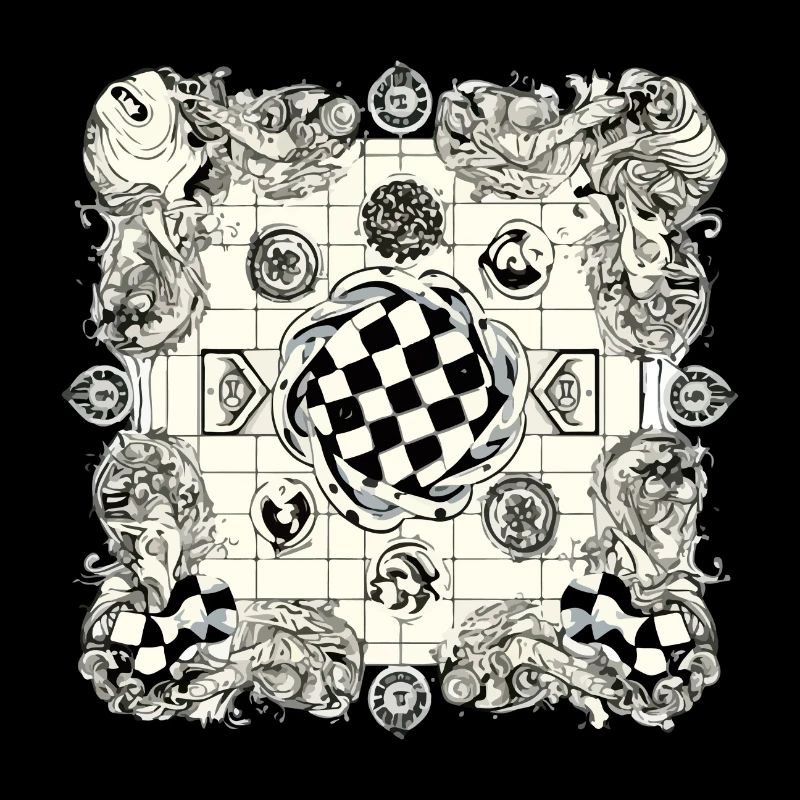 Alien Chessboard No. 3