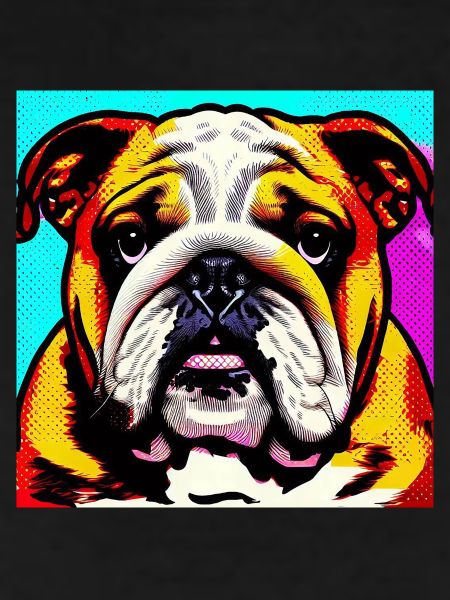 Bulldog PopArt