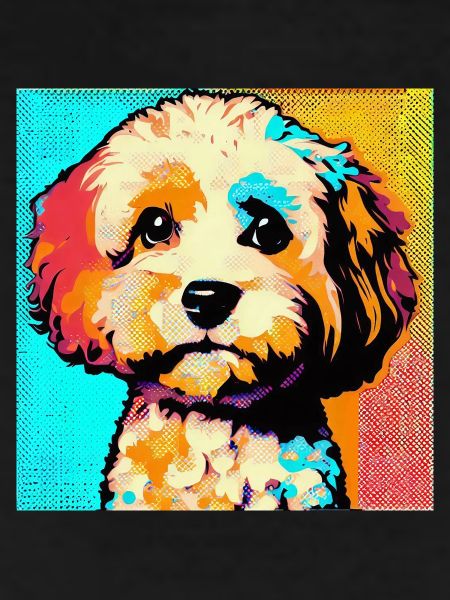 Cavapoo Pop Art