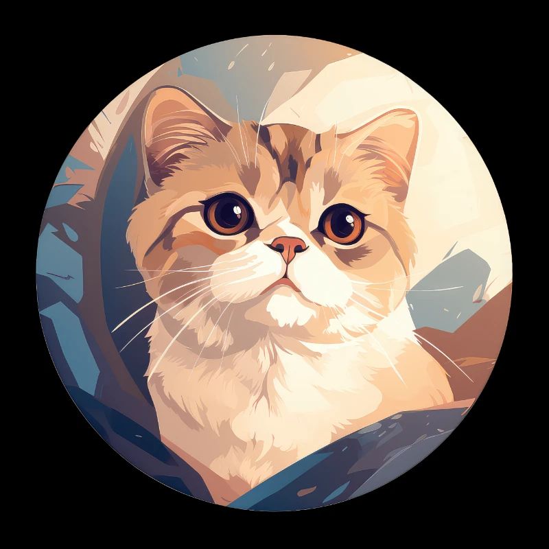 Scottish fold-eared cat