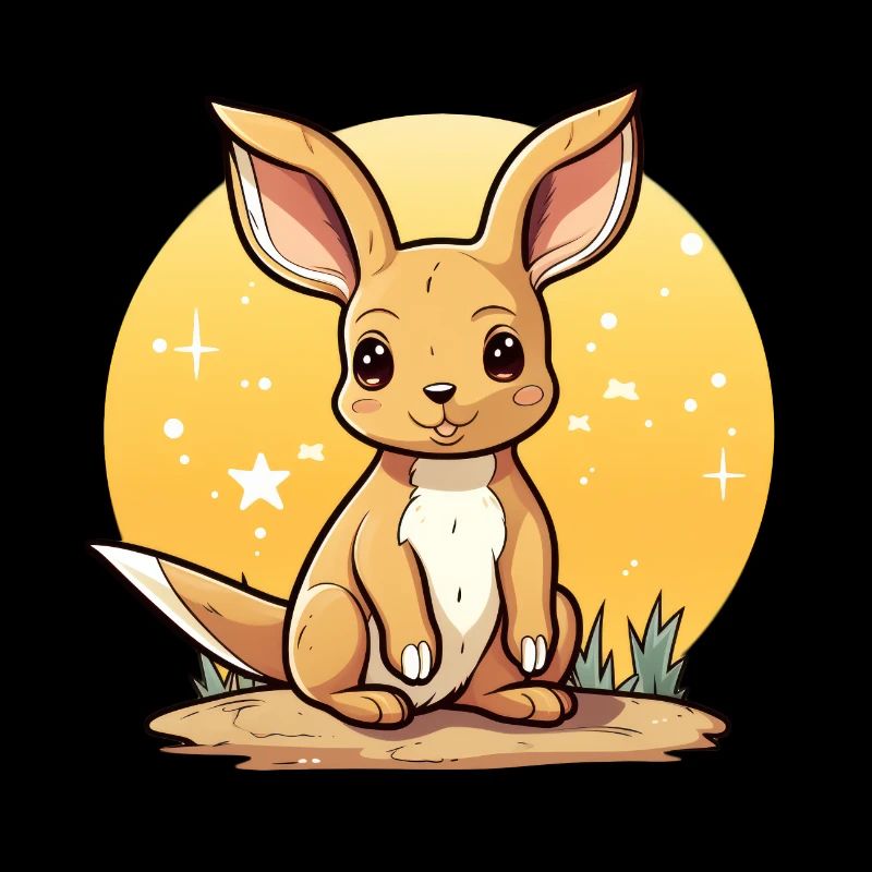Kangaroo Kawaii
