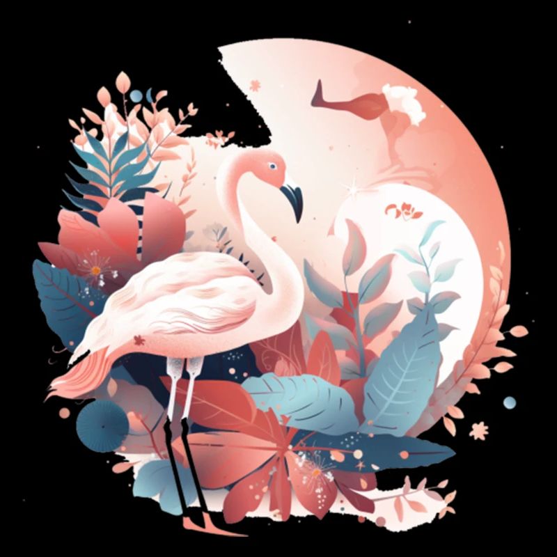 fantasy flamingo