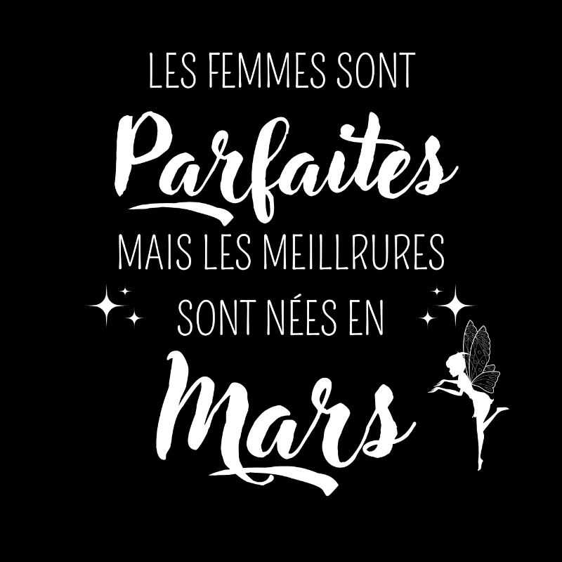 Femmes parfaites nées en mars