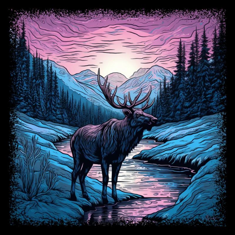 couleur oiseau déclaration dictons cadeau idée nature cerf