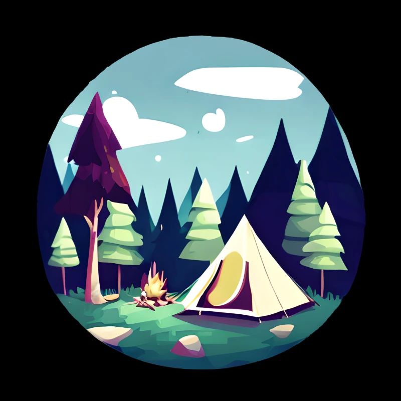 Camping Camping-car Cadeau Camping Caravan Camp