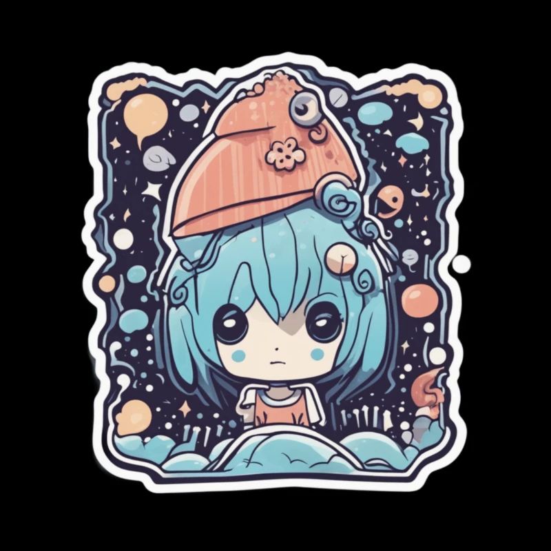 Weltall Mädchen
