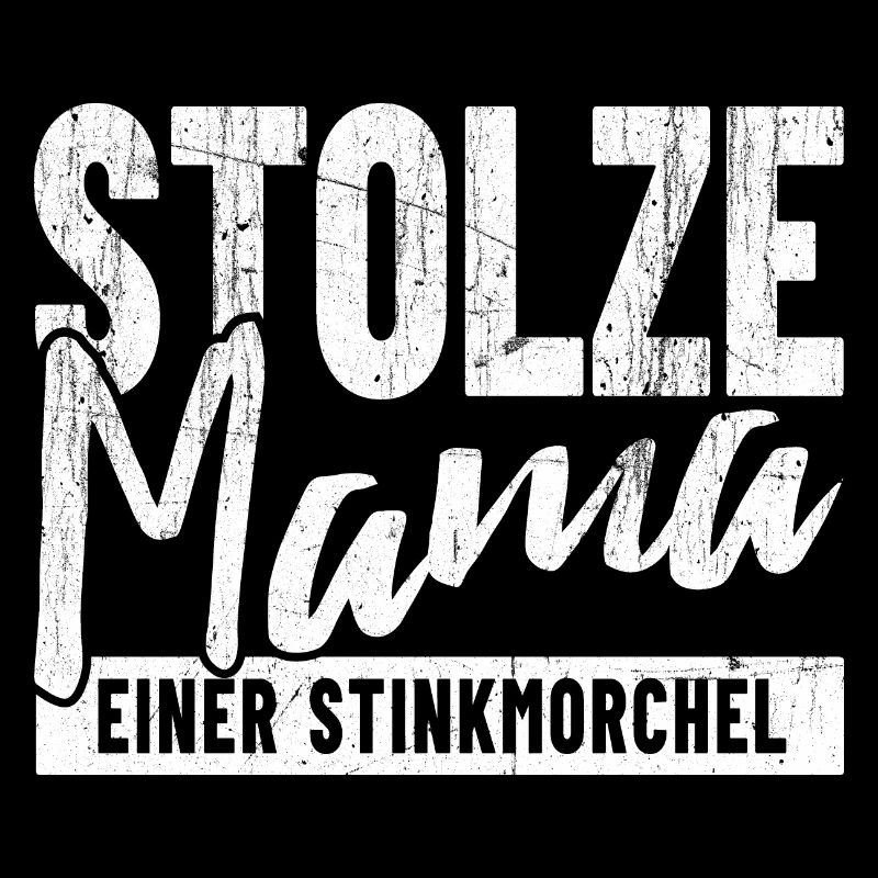 Stolze Mama einer Stinkmorchel