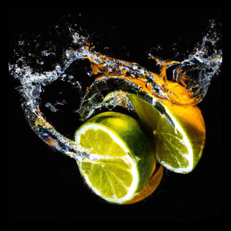Éclaboussure d’agrumes