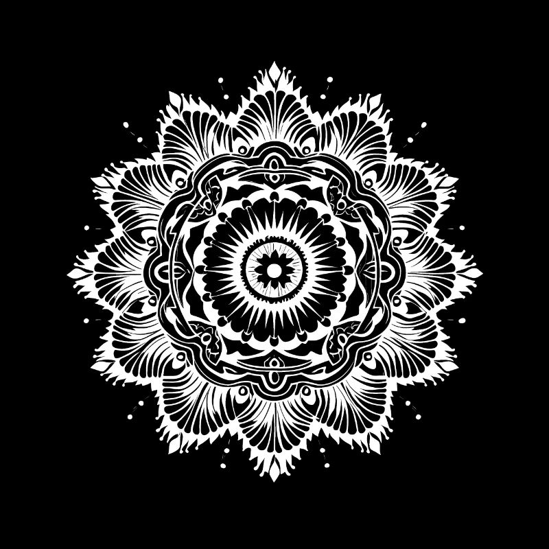 Yogi, Prana Mandala en blanc