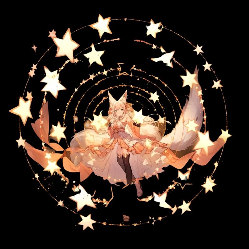 Mädchen aufgehender Stern