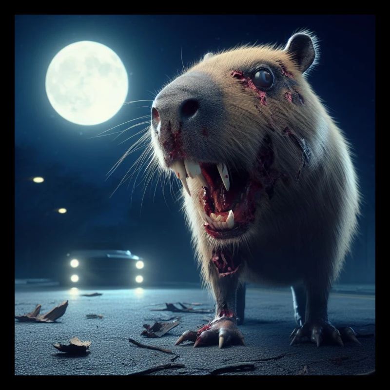 Zombie Capybara