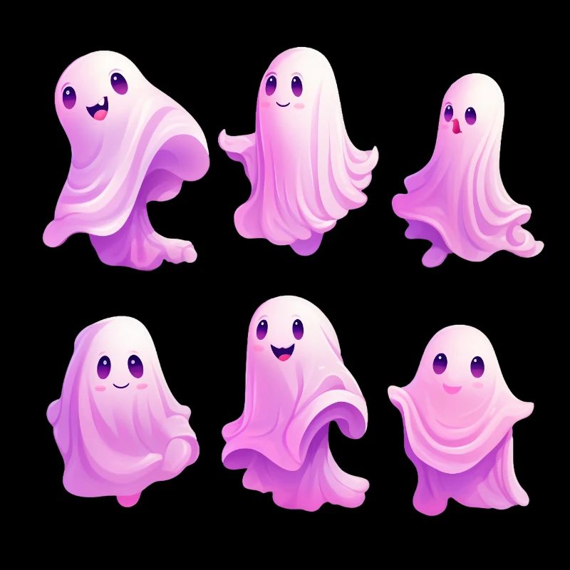 Cute Ghosts