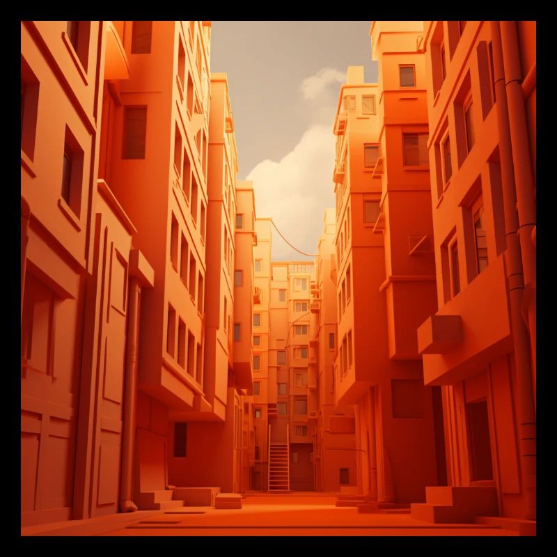 Straße im Hintergrund