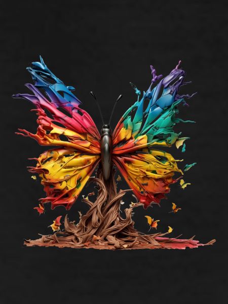 Rainbow Butterfly