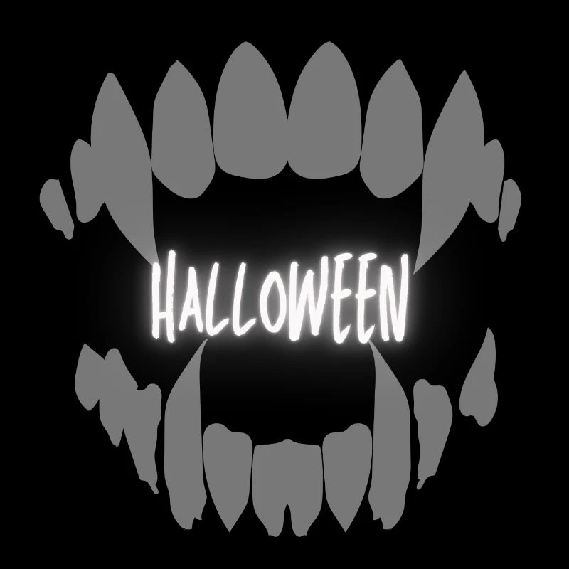 Prothèses dentaires vampires d’Halloween 2